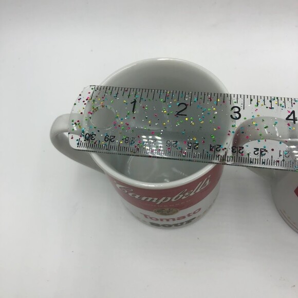 Vtg 1994 Set 2 Campbells Condensed Tomato Soup Ceramic Mugs 125th Anniversary - Picture 12 of 12